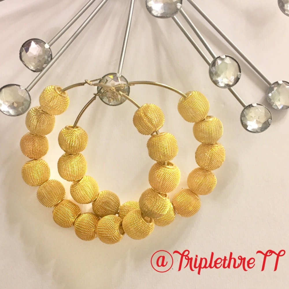Gold Hoop Earings❤️❤️